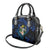 Hawaii Turtle Plumeria Flower Fanciful Shoulder Handbag