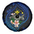 Hawaii Turtle Plumeria Flower Fanciful Spare Tire Cover