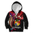 Tonga Emancipation Day Kid Hoodie Ngatu Humpback Whale Polynesian Flower