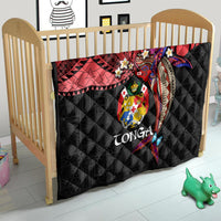 Tonga Emancipation Day Quilt Ngatu Humpback Whale Polynesian Flower