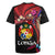 Tonga Emancipation Day Rugby Jersey Ngatu Humpback Whale Polynesian Flower