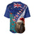 New Zealand Christmas Baseball Jersey Kiwi Bird Santa and Silver Fern Funny Haka Dance