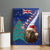 New Zealand Christmas Canvas Wall Art Kiwi Bird Santa and Silver Fern Funny Haka Dance