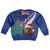 New Zealand Christmas Kid Ugly Christmas Sweater Kiwi Bird Santa and Silver Fern Funny Haka Dance