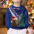 New Zealand Christmas Kid Ugly Christmas Sweater Kiwi Bird Santa and Silver Fern Funny Haka Dance