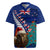 New Zealand Christmas Rugby Jersey Kiwi Bird Santa and Silver Fern Funny Haka Dance