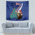 New Zealand Christmas Tapestry Kiwi Bird Santa and Silver Fern Funny Haka Dance