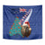 New Zealand Christmas Tapestry Kiwi Bird Santa and Silver Fern Funny Haka Dance