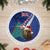 New Zealand Christmas Tree Skirt Kiwi Bird Santa and Silver Fern Funny Haka Dance