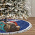 New Zealand Christmas Tree Skirt Kiwi Bird Santa and Silver Fern Funny Haka Dance