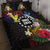 Cook Islands Independence Day Quilt Bed Set Maroro and Kakaia with Hibiscus Flower Polynesian Pattern