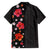 Hawaii Hibiscus and Plumeria Flowers Hawaiian Shirt Tapa Tribal Pattern Half Style Colorful Mode
