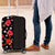 Hawaii Hibiscus and Plumeria Flowers Luggage Cover Tapa Tribal Pattern Half Style Colorful Mode