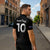 New Zealand Rugby Custom Zipper Polo Shirt Sporty Silver Fern Shape with Maori Tattoos - Polynesian Pride