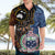 Samoa and Australia Together Hawaiian Shirt Kangaroo and Tribal Hibiscus Aboriginal Pattern