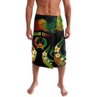Personalised Pohnpei Independence Day Lavalava Polynesian Tattoo and Plumeria Reggae Color LT03 Reggae - Polynesian Pride
