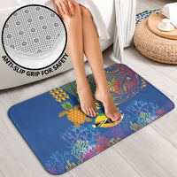 Hawaii Ocean Bathroom Set Pineapple Turtle and Mango Reef Triggerfish and Kakau Tattoo LT03 - Polynesian Pride