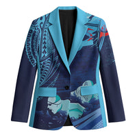 Personalized Hawaii Swimming Blazer Tribal Sporty Style LT03 Unisex Multicolor - Polynesian Pride