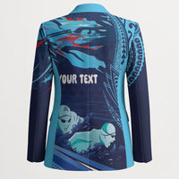 Personalized Hawaii Swimming Blazer Tribal Sporty Style LT03 - Polynesian Pride