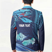 Personalized Hawaii Swimming Blazer Tribal Sporty Style LT03 - Polynesian Pride