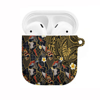 Hawaiian and Japanese AirPods Case Polynesian Tattoo with Japanese Culture Kintsugi Style LT03 Multicolor - Polynesian Pride