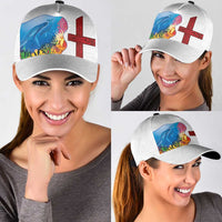 Tonga Swimming with Whales Classic Cap Ngatu Pattern LT03 - Polynesian Pride