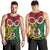 Vanuatu Men Tank Top Pig Tusk Mix Maori Pattern and Namele Leaf LT03 - Polynesian Pride