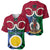 Vanuatu Shefa Province Baseball Jersey Pig Tusk Mix Maori Pattern and Namele Leaf LT03 - Polynesian Pride