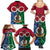 Vanuatu Shefa Province Family Matching Summer Maxi Dress and Hawaiian Shirt Pig Tusk Mix Maori Pattern and Namele Leaf LT03 - Polynesian Pride