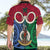 Vanuatu Shefa Province Hawaiian Shirt Pig Tusk Mix Maori Pattern and Namele Leaf LT03 - Polynesian Pride