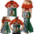 Vanuatu Penama Province Family Matching Mermaid Dress and Hawaiian Shirt Pig Tusk Mix Maori Pattern and Namele Leaf LT03 - Polynesian Pride