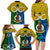 Vanuatu Malampa Province Family Matching Long Sleeve Bodycon Dress and Hawaiian Shirt Pig Tusk Mix Maori Pattern and Namele Leaf LT03 - Polynesian Pride