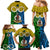 Vanuatu Malampa Province Family Matching Mermaid Dress and Hawaiian Shirt Pig Tusk Mix Maori Pattern and Namele Leaf LT03 - Polynesian Pride