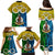 Personalised Vanuatu Malampa Province Family Matching Puletasi Dress and Hawaiian Shirt Pig Tusk Mix Maori Pattern and Namele Leaf LT03 - Polynesian Pride