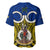 Vanuatu Torba Province Baseball Jersey Pig Tusk Mix Maori Pattern and Namele Leaf LT03 - Polynesian Pride