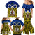 Vanuatu Torba Province Family Matching Mermaid Dress and Hawaiian Shirt Pig Tusk Mix Maori Pattern and Namele Leaf LT03 - Polynesian Pride