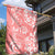 Hawaii Kauai Island Garden Flag Hibiscus Pattern Seamless Tribal Simple Pink Pastel LT03 - Polynesian Pride