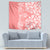 Hawaii Kauai Island Tapestry Hibiscus Pattern Seamless Tribal Simple Pink Pastel LT03 - Polynesian Pride