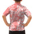 Custom Hawaii Kauai Island Family Matching Long Sleeve Bodycon Dress and Hawaiian Shirt Hibiscus Pattern Seamless Tribal Simple Pink Pastel LT03 - Polynesian Pride