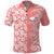 Custom Hawaii Kauai Island Polo Shirt Hibiscus Pattern Seamless Tribal Simple Pink Pastel LT03 Pink - Polynesian Pride