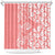 Custom Hawaii Kauai Island Shower Curtain Hibiscus Pattern Seamless Tribal Simple Pink Pastel LT03 Pink - Polynesian Pride