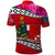 Wallis and Futuna Christmas Polo Shirt Santa Claus Holding Coat of Arms Polynesian Xmas Style LT03 - Polynesian Pride