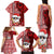 Mele Kalikimaka Hawaii Christmas Family Matching Tank Maxi Dress and Hawaiian Shirt Santa Claus Kakau Tribal Mix Polynesia Tattoo LT03 - Polynesian Pride