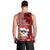 Mele Kalikimaka Hawaii Christmas Men Tank Top Santa Claus Kakau Tribal Mix Polynesia Tattoo LT03 - Polynesian Pride