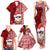 Custom Mele Kalikimaka Hawaii Christmas Family Matching Tank Maxi Dress and Hawaiian Shirt Santa Claus Kakau Tribal Mix Polynesia Tattoo LT03 - Polynesian Pride