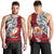 French Polynesia Christmas Men Tank Top Santa Hold Seal with Polynesian Tribal Tattoo LT03 - Polynesian Pride