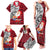 Custom French Polynesia Christmas Family Matching Tank Maxi Dress and Hawaiian Shirt Santa Hold Seal with Polynesian Tribal Tattoo LT03 - Polynesian Pride