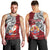 Custom French Polynesia Christmas Men Tank Top Santa Hold Seal with Polynesian Tribal Tattoo LT03 - Polynesian Pride