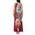 Custom French Polynesia Christmas Tank Maxi Dress Santa Hold Seal with Polynesian Tribal Tattoo LT03 - Polynesian Pride