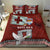 Mate Ma'a Tonga Bedding Set Haʻamonga ʻa Maui and White Dove - Tongan Kupesi Ngatu